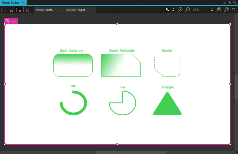 Components in \QDS